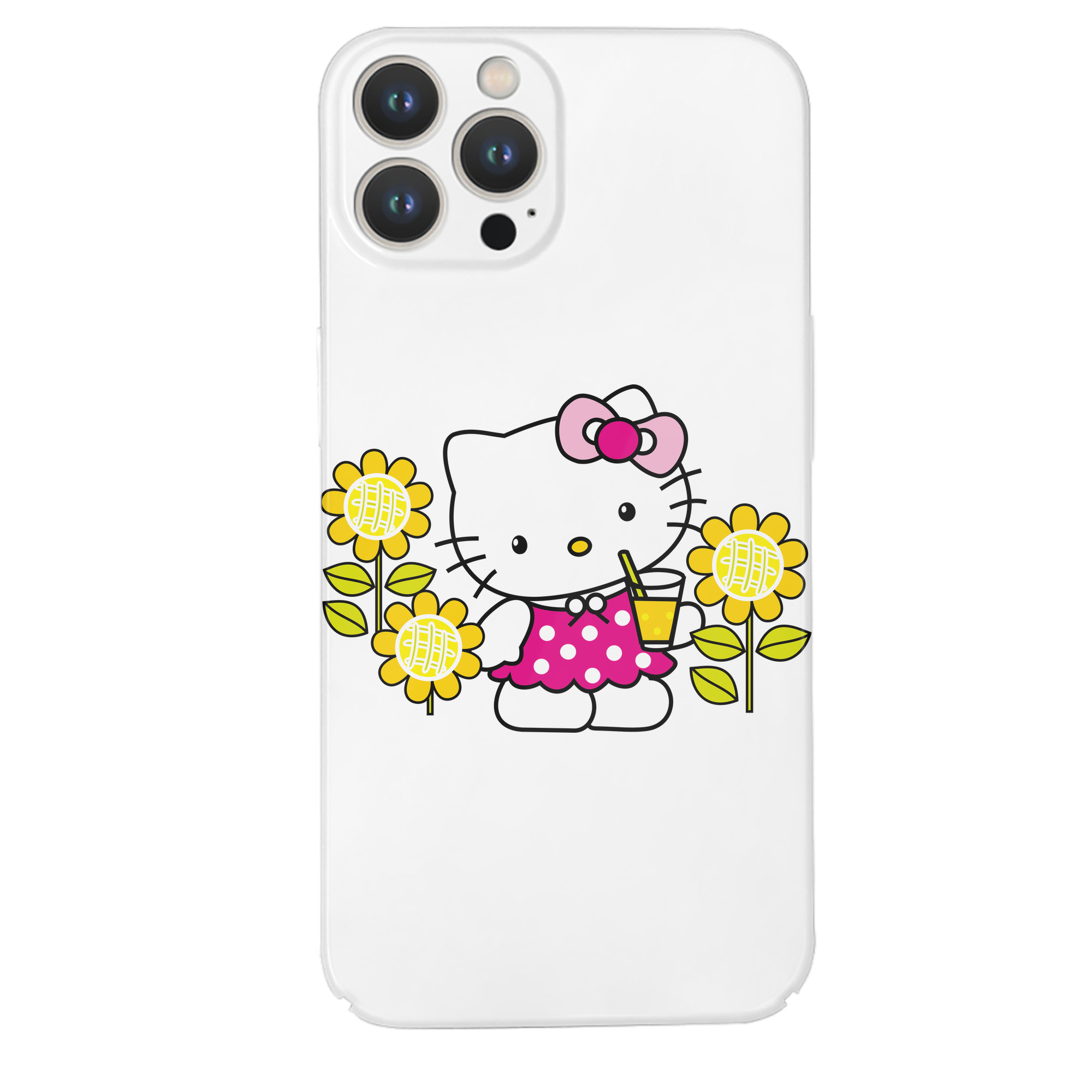 （画像用） Hello Kitty ハローキティ 【iPhone 14シリーズ対応】ハードケース